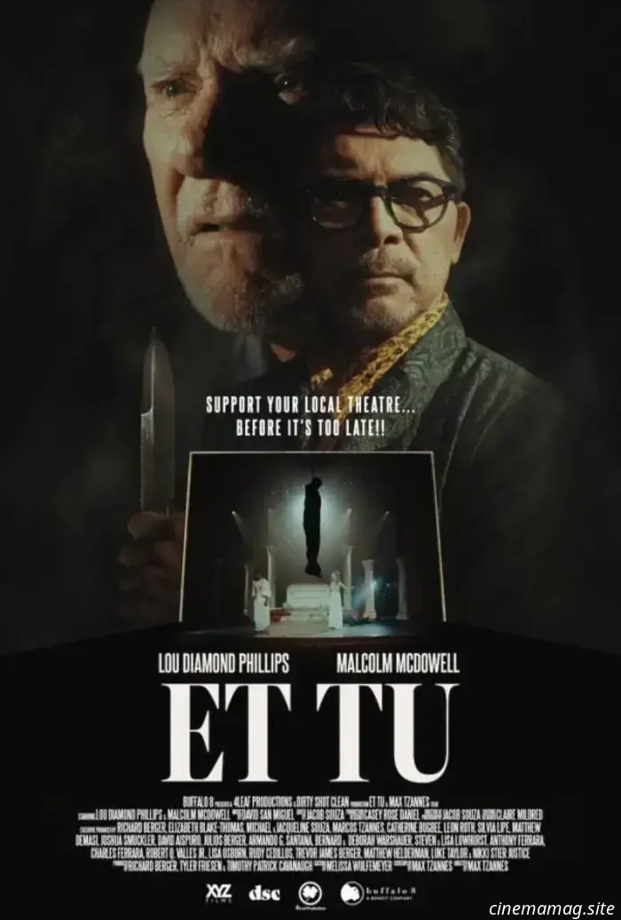 Трейлер черной комедии-триллера «Et Tu» с Лу Даймондом Филлипсом и Малкольмом Макдауэллом в главных ролях
