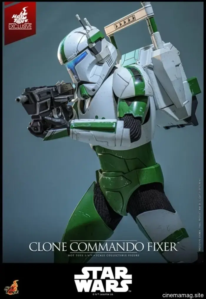 Star Wars: La figura de sexta escala del Clone Commando Fixer de Republic Commando revelada por Hot Toys