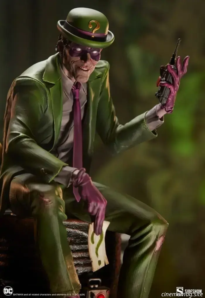 Sideshow has introduced the Riddler Premium Format Figure.