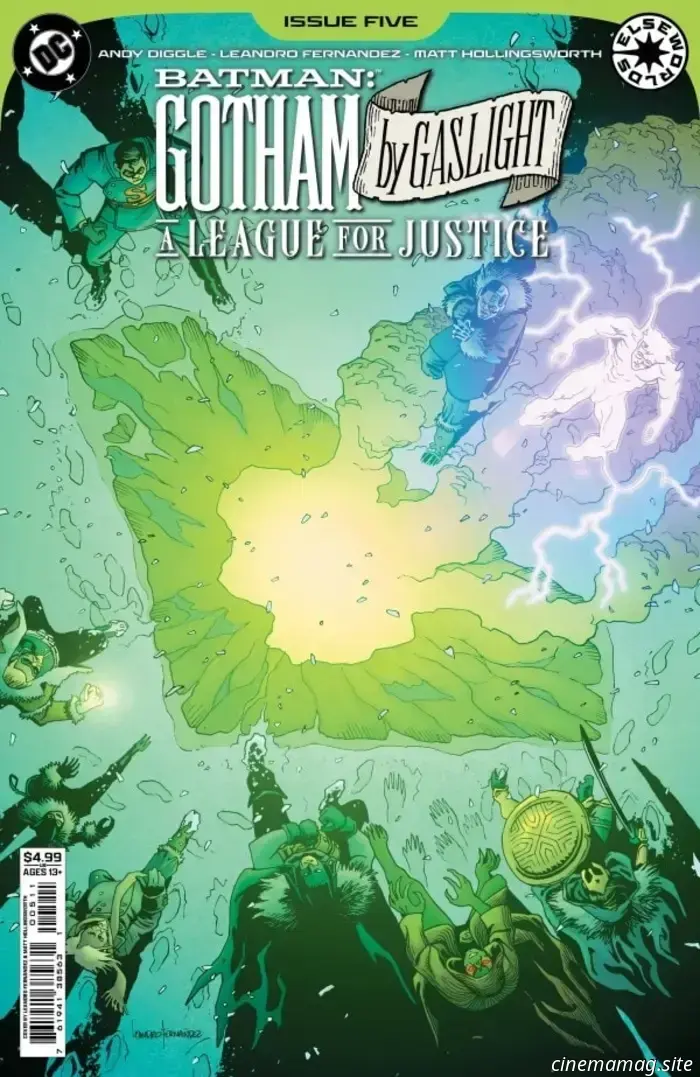 Anteprima del fumetto – Batman: Gotham by Gaslight – Una Lega per la Giustizia n. 5