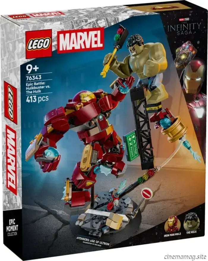 LEGO представляет новые зимние наборы LEGO Marvel 2026 года.