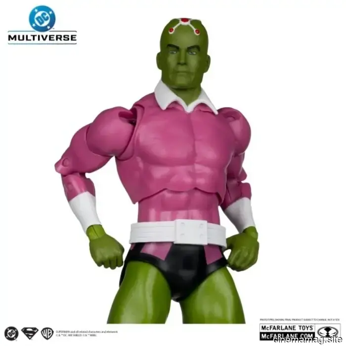 McFarlane has introduced new DC Multiverse figures featuring Sinestro, Brainiac, Black Adam, Black Mask, Sentinel, and Kid Flash.
