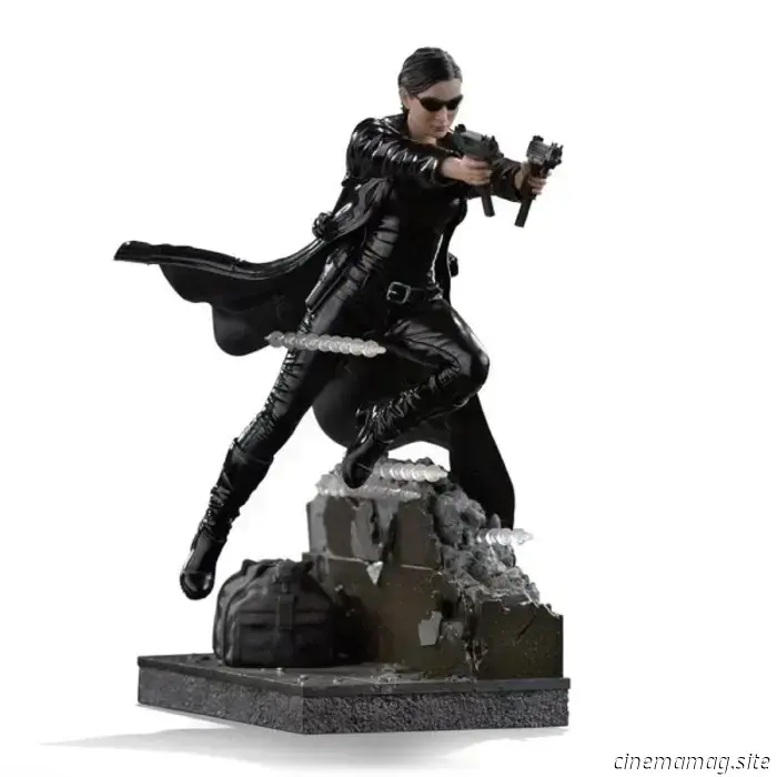 Trinity si unisce alla linea di collezionabili di Iron Studios dedicata a The Matrix con una nuova statua.