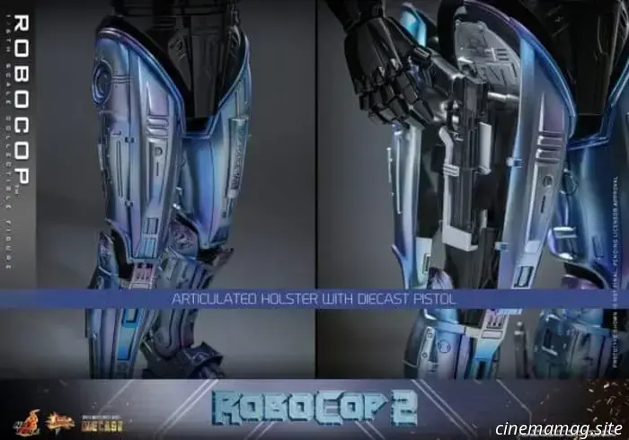 Hot Toys presenta las figuras a escala 1/6 de RoboCop y RoboCain de RoboCop 2