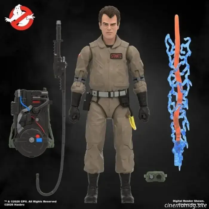 Confronte a Gozer con la figura de acción de Enfrentamiento en la azotea de la Serie Plasma de los Cazafantasmas de Hasbro, paquete de 4