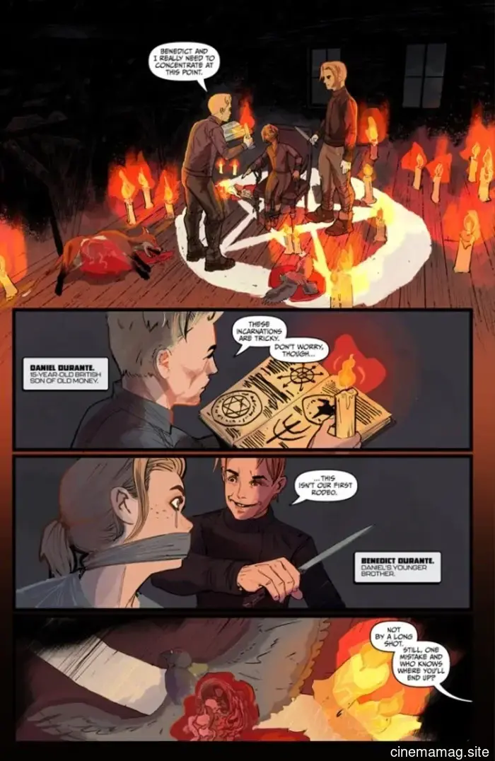 Vista previa del cómic – Event Horizon: Inferno #1