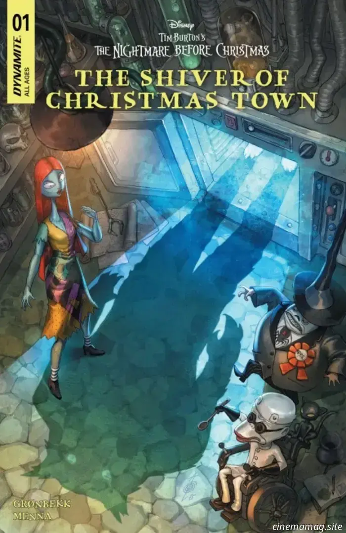 Превью комикса — «Кошмар перед Рождеством» Тима Бёртона: «Дрожь Рождественского города» №1