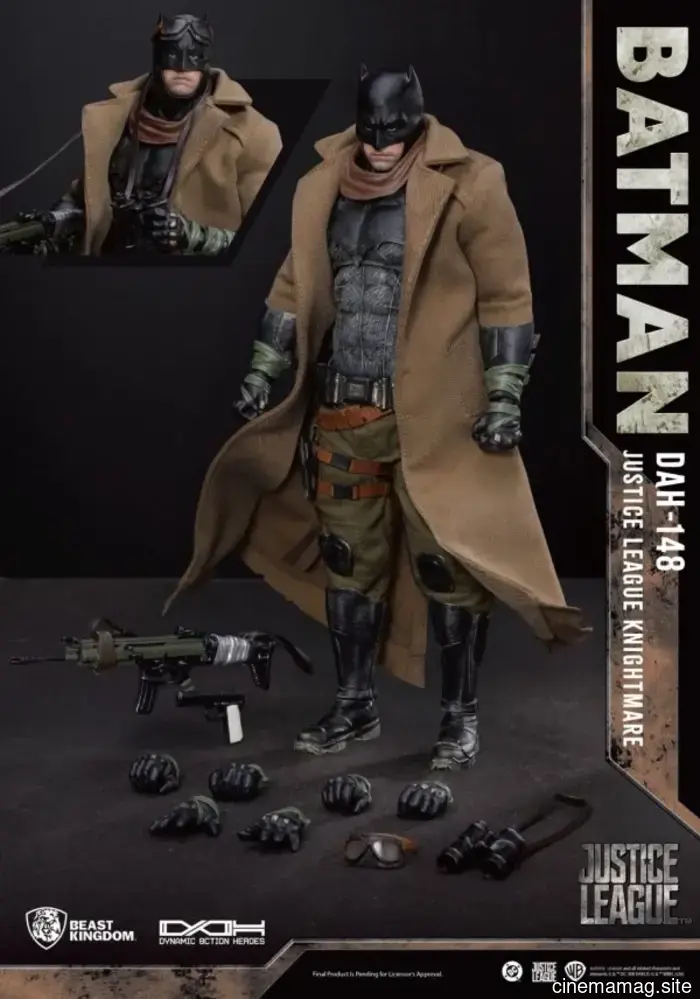 Beast Kingdom reveals new Knightmare Batman and Superman Dynamic 8ction Heroes figures from Batman v Superman: Dawn of Justice.