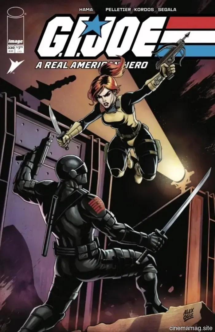 Скарлетт против Змеиных Глаз в тизере G.I. Joe: Настоящий Американский Герой #330