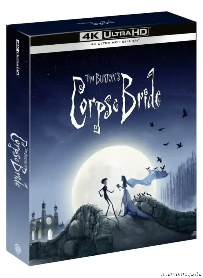 Tim Burton's Corpse Bride is being released in 4K Ultra HD to commemorate its 20th anniversary.