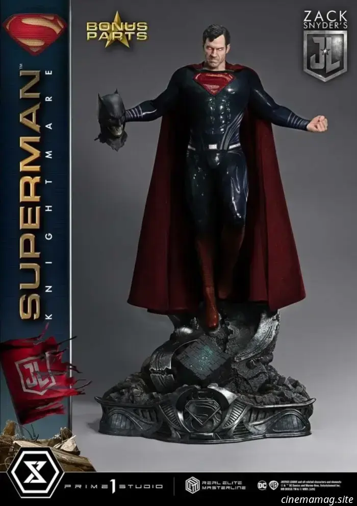 La statua da collezione di Superman Knightmare da Batman v Superman svelata da Prime 1 Studio