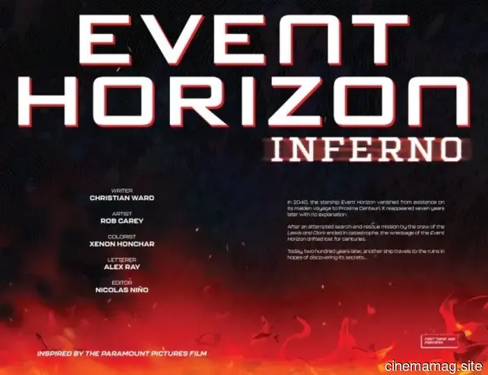 Vista previa del cómic – Event Horizon: Inferno #3