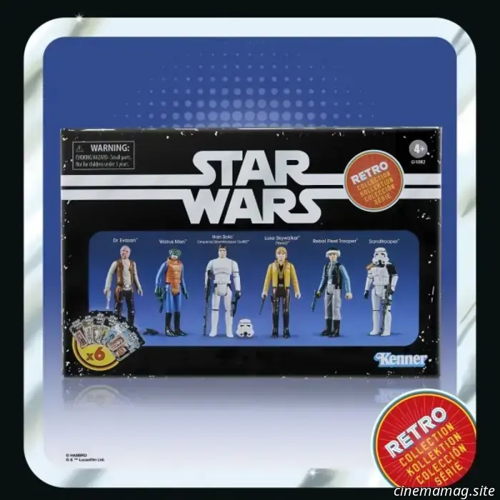 Hasbro amplía la Colección Retro con el nuevo multipack Star Wars: Episodio IV - Una Nueva Esperanza