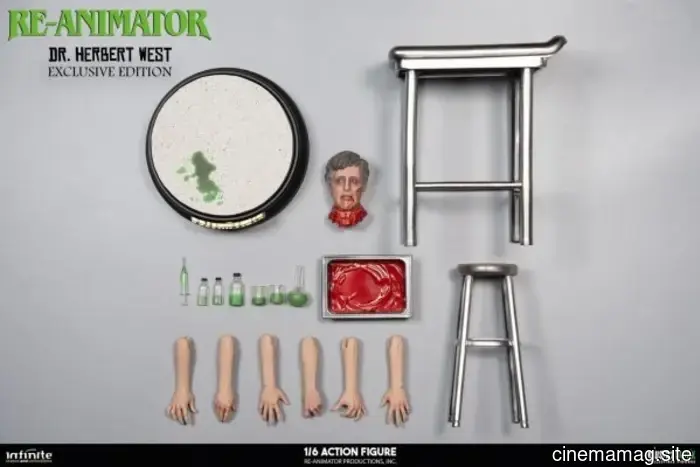 Le figure in scala sesta del Dottor Herbert West e del Dottor Carl Hill Re-Animator sono state ufficialmente svelate.