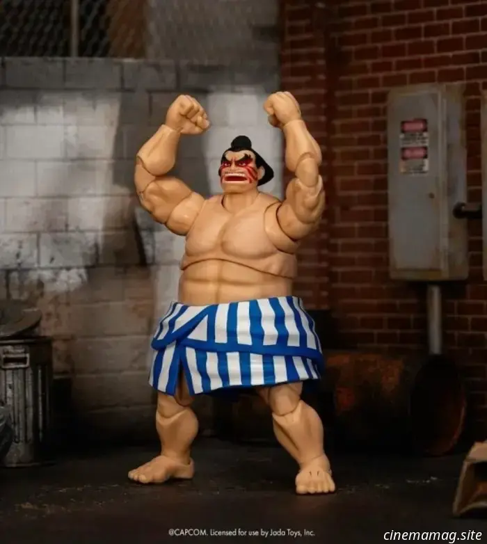E. Honda se une a la línea de figuras de acción Ultra Street Fighter II de Jada Toys