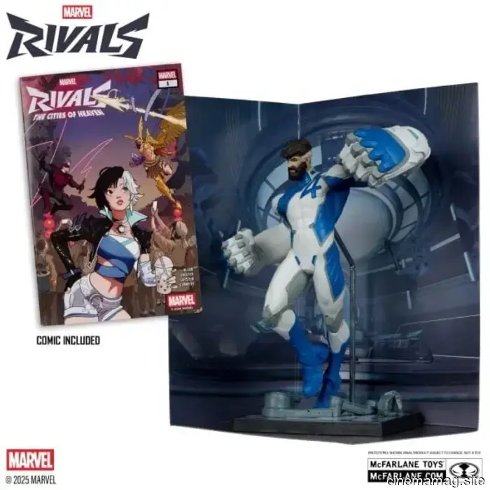Mr. Fantastic e Black Panther si uniscono alla collezione Marvel Rivals di McFarlane Toys