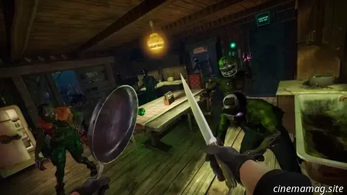 The survival horror first-person shooter Drop Dead: The Cabin is set to be released on Steam for PC.