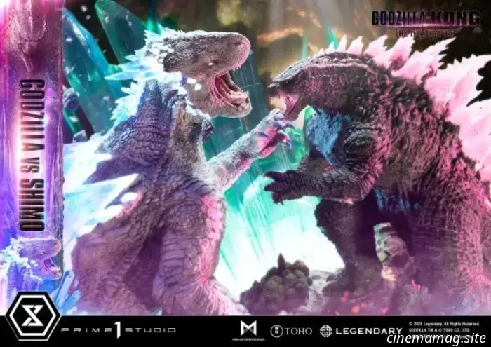 La statua da collezione Godzilla vs Shimo di Prime 1 Studio da Godzilla x Kong: The New Empire