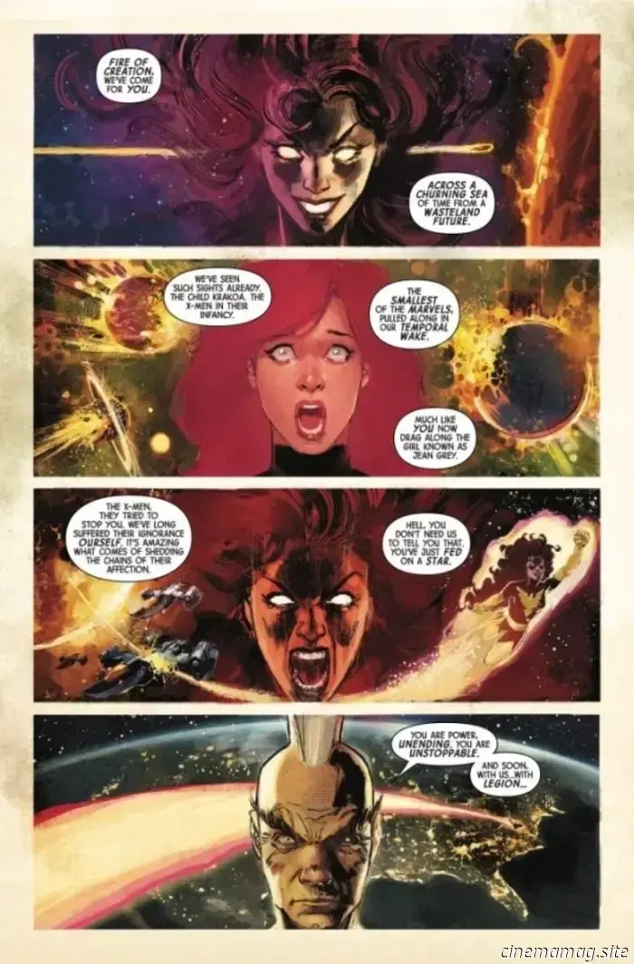 Anteprima del fumetto-Dimensione gigante Dark Phoenix Saga #1