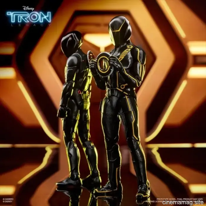 Hasbro returns to The Grid with action figures from TRON: Legacy.