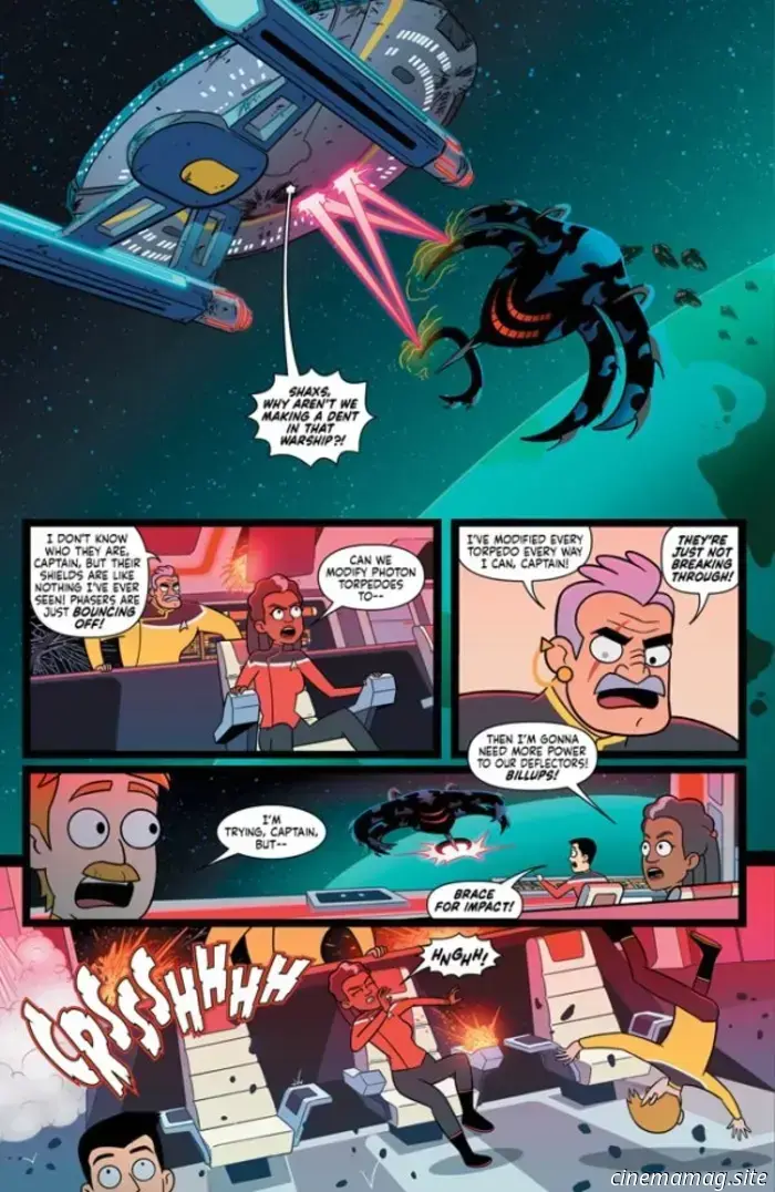 Comic Book Sneak Peek – Star Trek: Lower Decks #15