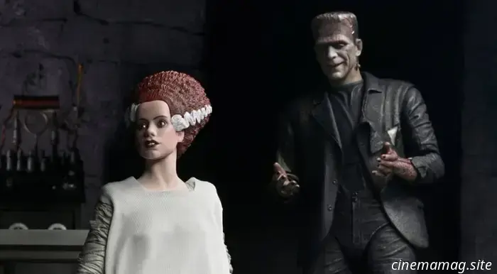 Набор из двух фигур NECA «Монстр и его невеста» посвящён 90-летию фильма «Невеста Франкенштейна».