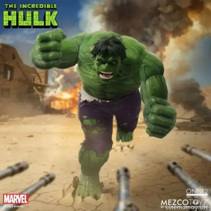 Mezco Toyz presenta l'action figure di L'Incredibile Hulk della linea One:12 Collective.