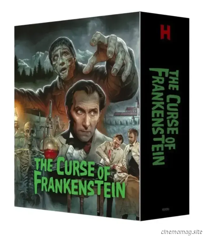Hammer Films is releasing The Curse of Frankenstein in 4K Ultra HD.