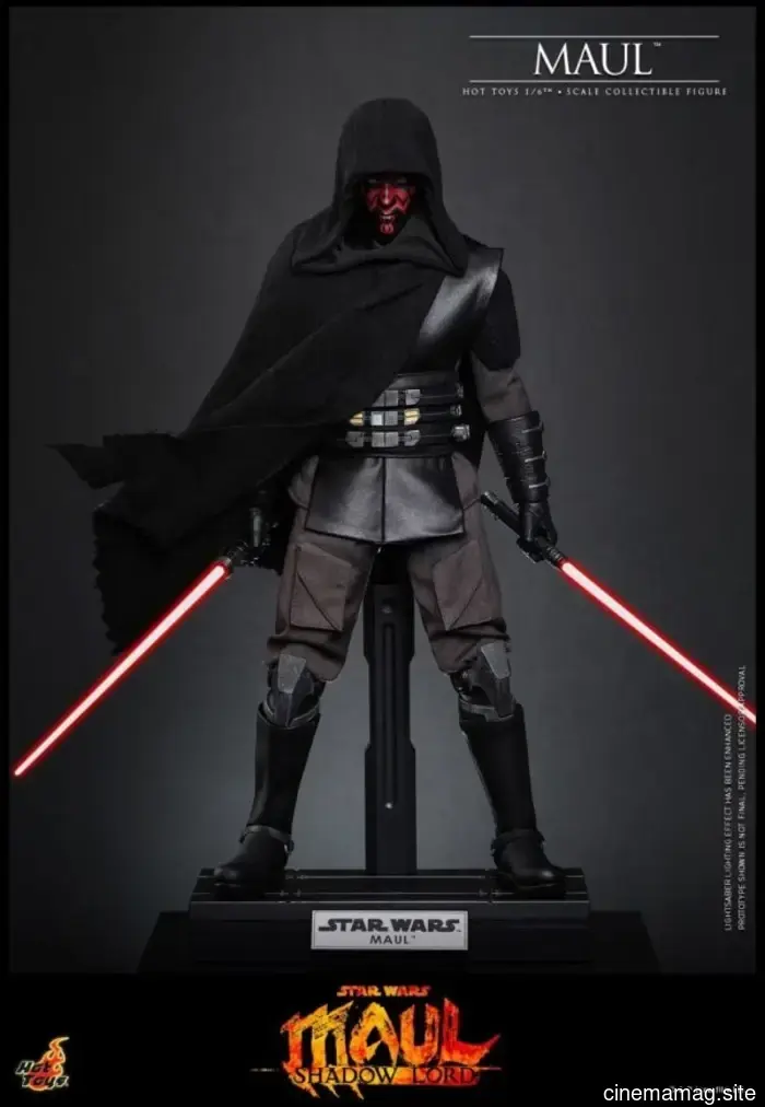 Hot Toys has revealed a sixth scale figure of Maul from Star Wars: Maul – Shadow Lord.