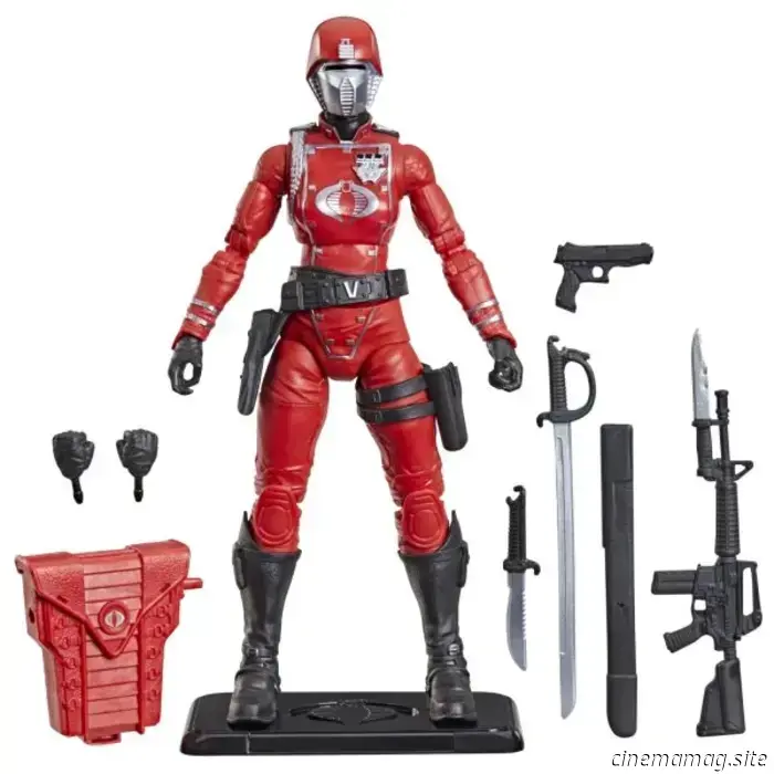 Retro cardback della serie G.I. Joe Classified: Crimson Guard femminile, Crazylegs e Zap svelati da Hasbro