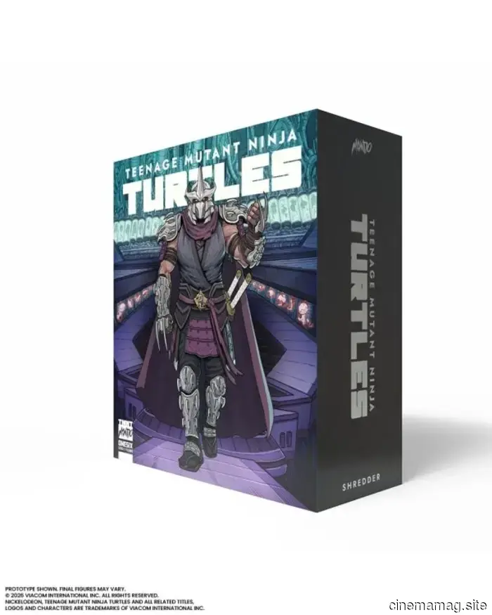 Mondo begins taking pre-orders for the sixth scale figure of Shredder from Teenage Mutant Ninja Turtles.