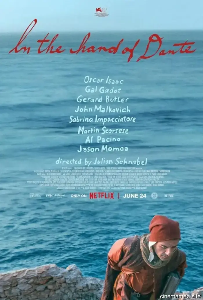 Netflix has released a trailer for "In the Hand of Dante," featuring Oscar Isaac, Gal Gadot, Gerard Butler, Al Pacino, and Jason Momoa.