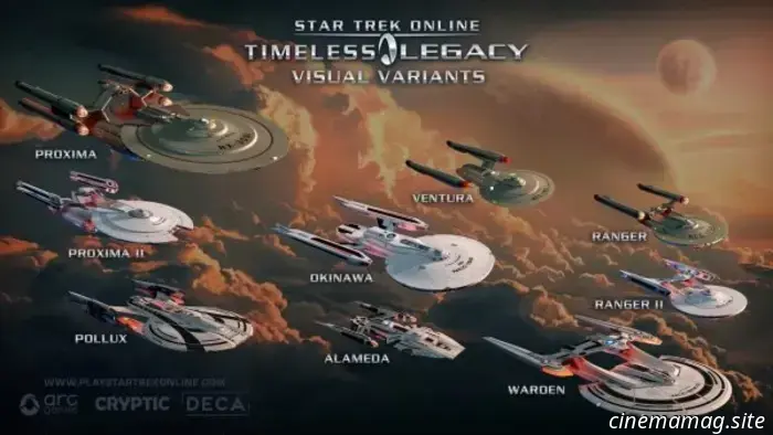 Комплект "Вневремнее наследие" для звездолёта уже в Star Trek Online