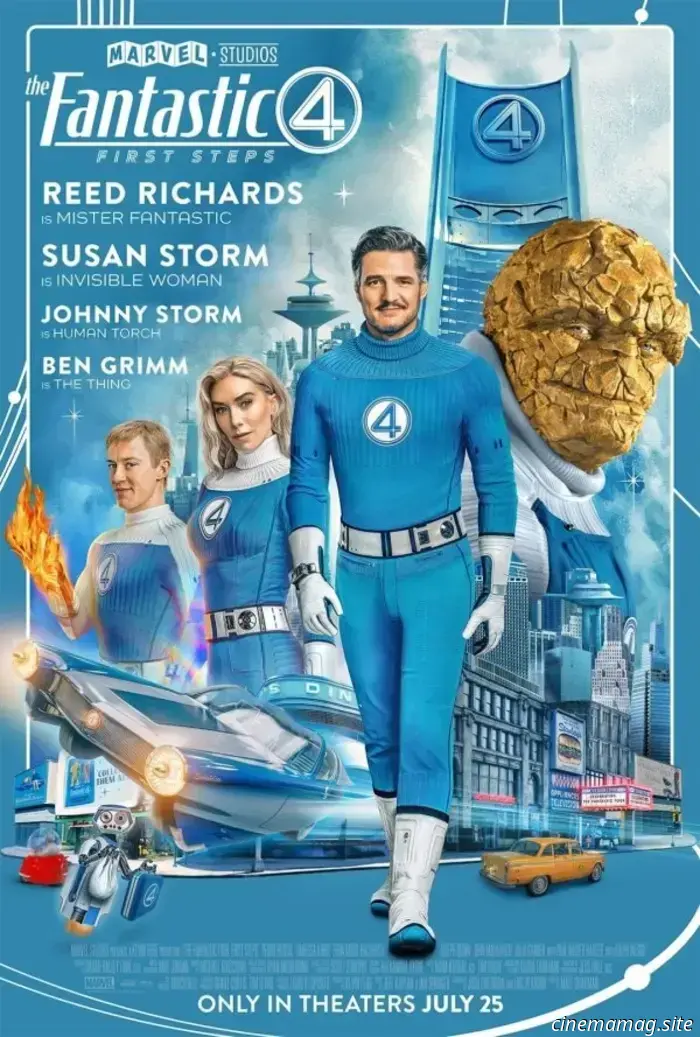 The Fantastic Four: First Steps releases a new trailer and posters as ticket sales commence.