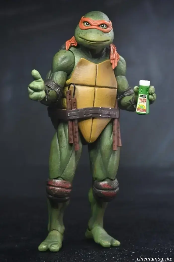 NECA запускает фигурки к 35-й годовщине фильма «Черепашки-ниндзя»
