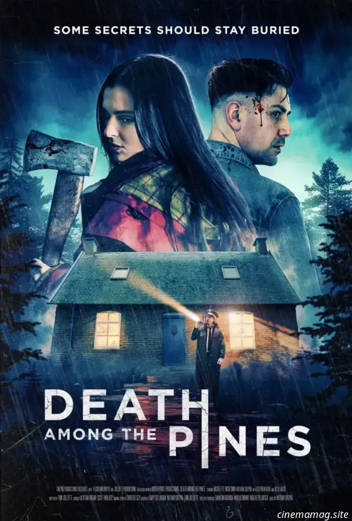 The suspense thriller "Death Among the Pines" has unveiled its poster and first-look images.