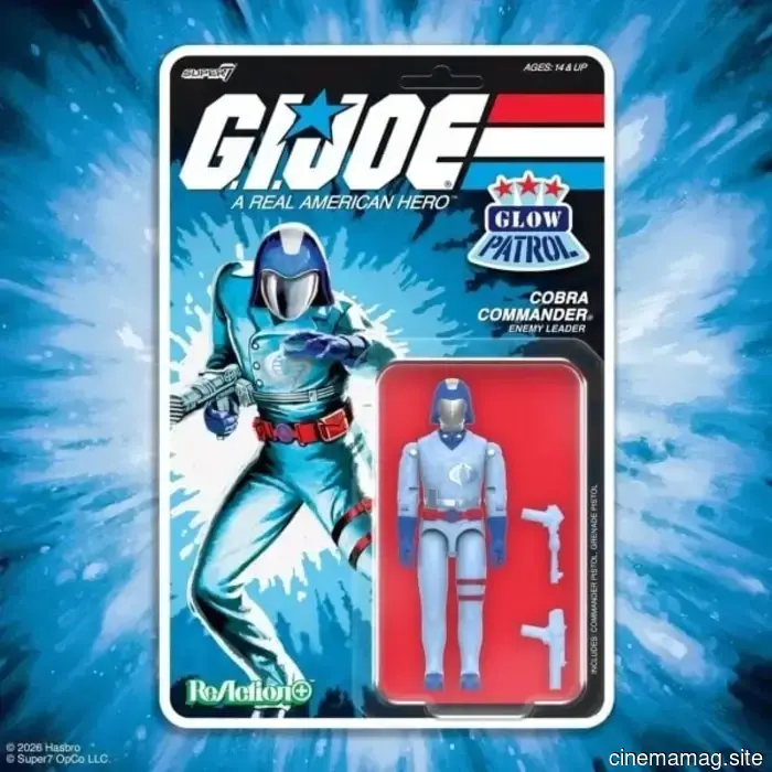 Super7 представляет G.I. Joe Glow Patrol на JoeFest с эксклюзивными фигурками ReAction+.
