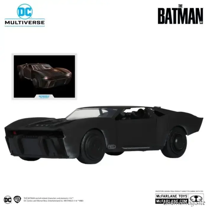 McFarlane Toys выпускает Бэтмобиль The Batman из линейки DC Multiverse.