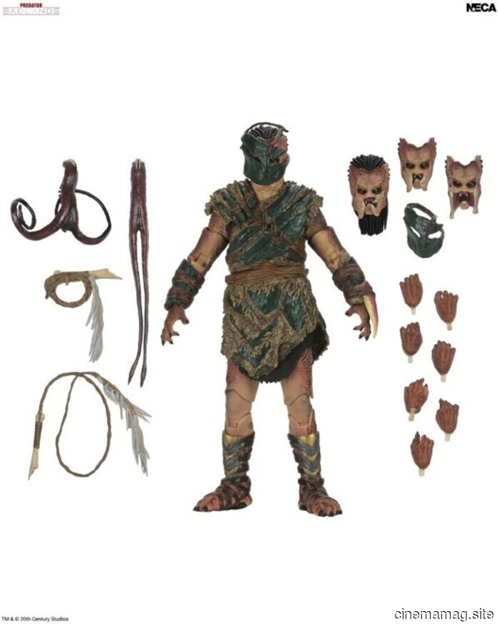 Predator: figura Badlands Ultimate Dek (armadura de hueso de bisonte) presentada por NECA