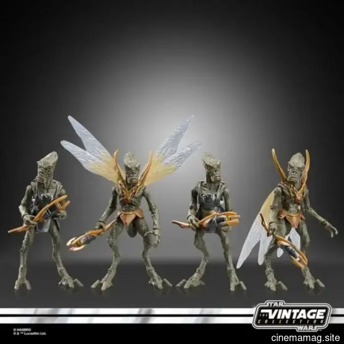 Anakin, Luuke Skywalker, and others are included in Hasbro’s Star Wars: The Vintage Collection with the recent action figure announcements.