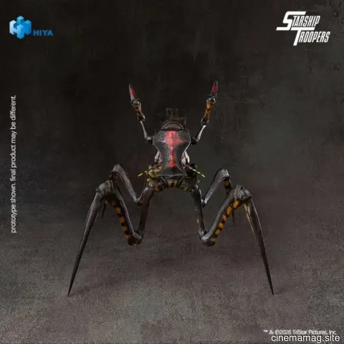 The Warrior Bug from "Starship Troopers" is now part of Hiya Toys' Exquisite Basic Series with the release of a new figure.