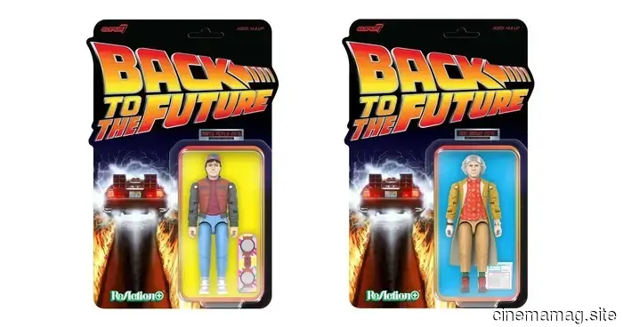 Super7+ has announced its latest ReAction+ figures featuring Marty McFly and Doc Brown from Back to the Future Part II.