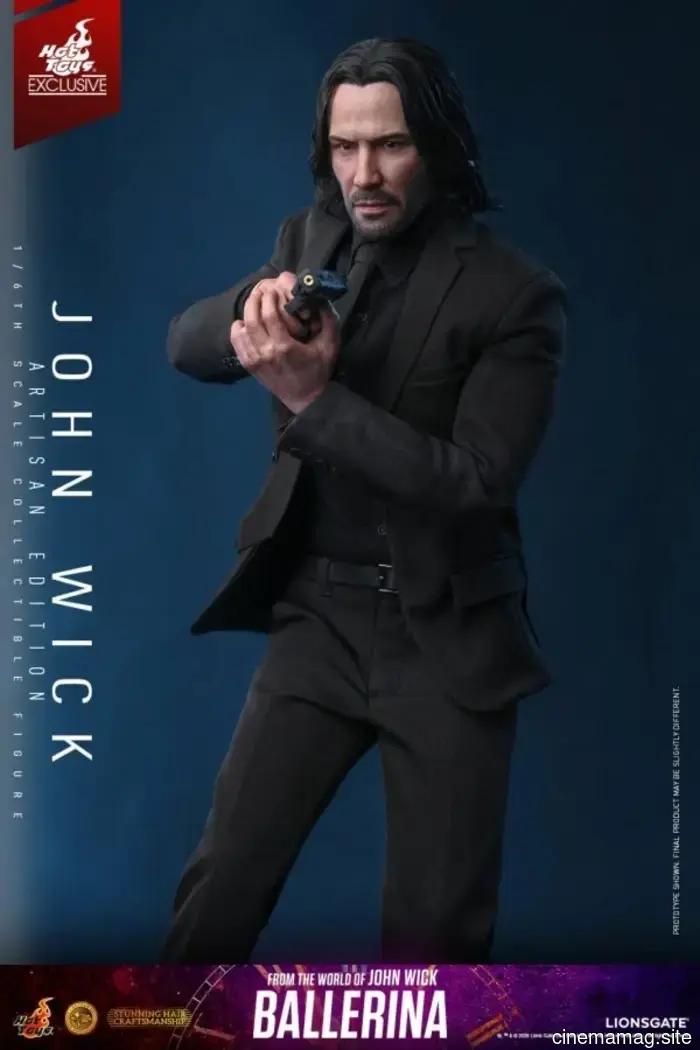 Hot Toys представляет фигурку Джона Уика в Арт-издании из фильма "Балерина"