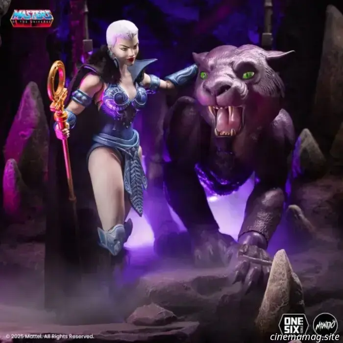 Evil-Lyn is now part of Mondo's sixth scale action figure lineup from the Masters of the Universe.