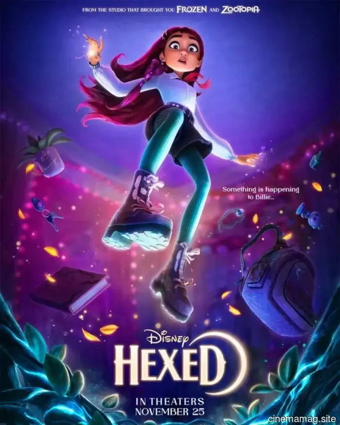 Disney has released a new trailer for the animated fantasy adventure, Hexed.