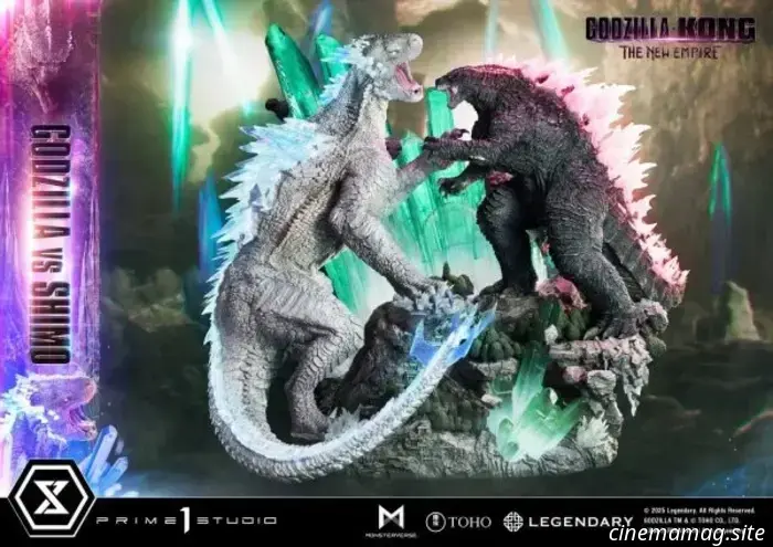 La statua da collezione Godzilla vs Shimo di Prime 1 Studio da Godzilla x Kong: The New Empire
