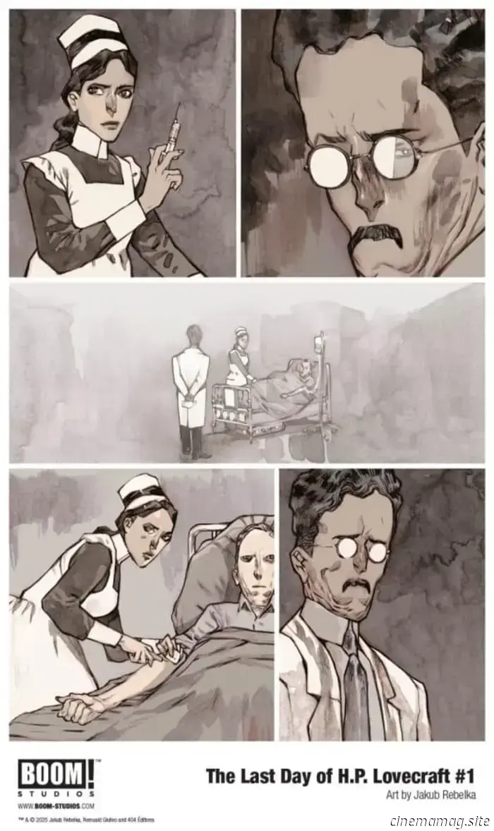 Boom! Studios is set to adapt The Last Day of H.P. Lovecraft into a limited series.
