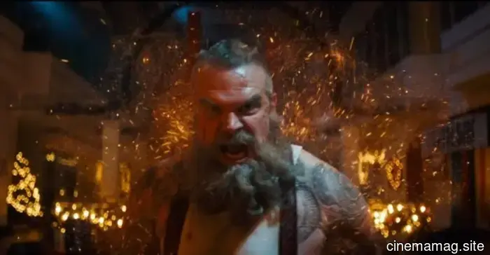 El Santa Claus de David Harbour está de vuelta en acción en el tráiler de Noche Violenta 2.