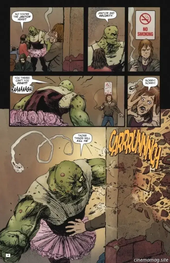 Тэги Toxic Avenger с Иисусом Христом в предварительном просмотре Toxie Team-Up #1