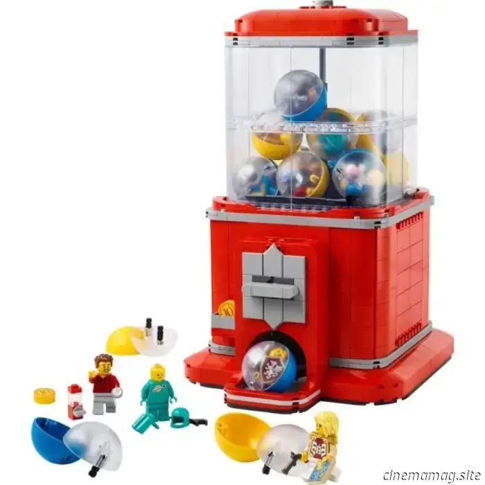 LEGO Ideas Minifigure Vending Machine set unveiled ahead of its June launch.